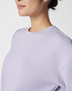 AirEssentials Crew Pullover In Violet Air