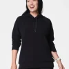 AirEssentials Long Hoodie In Black