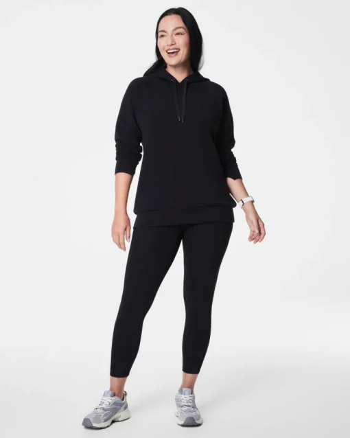AirEssentials Long Hoodie In Black