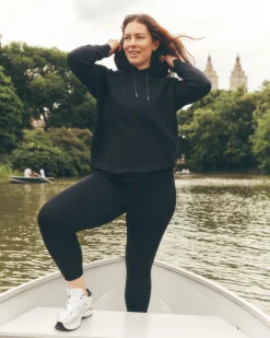 AirEssentials Long Hoodie In Black