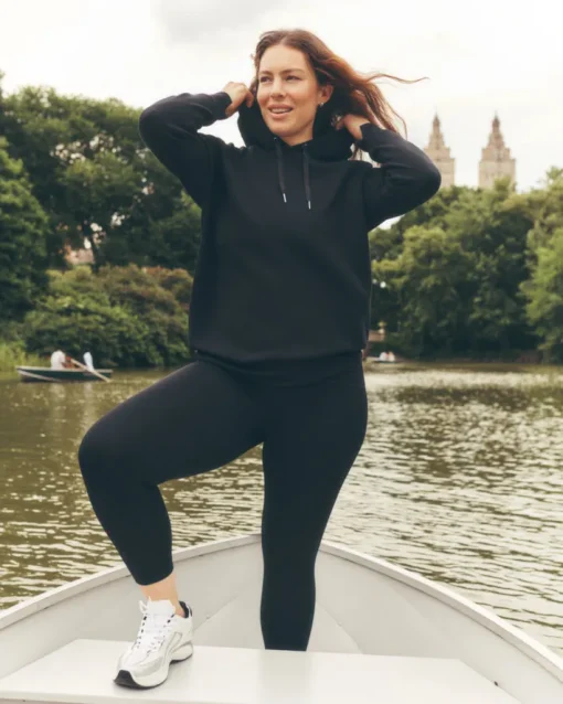 AirEssentials Long Hoodie In Black
