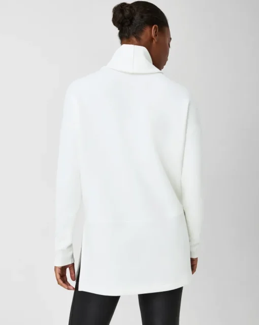 AirEssentials Turtleneck Tunic In Powder