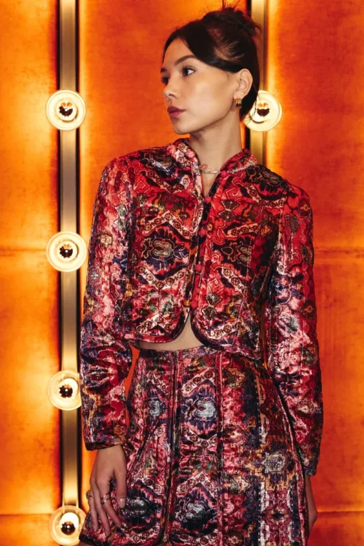 Alila Jacket In Thara Multi Print