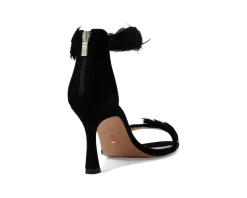 Breece Heel In Black Suede