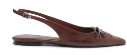 Cady Slingback Flat In Brown