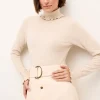 Corgan Turtleneck Sweater In Cream