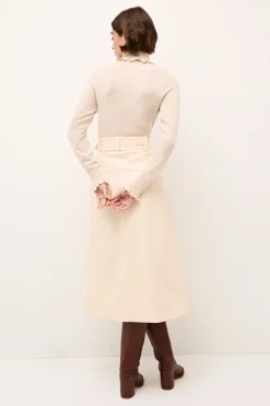 Corgan Turtleneck Sweater In Cream