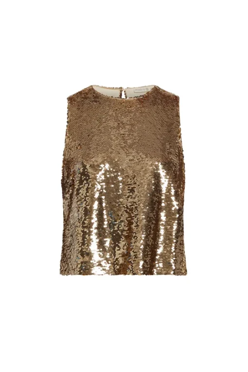 Davis Top In Taupe