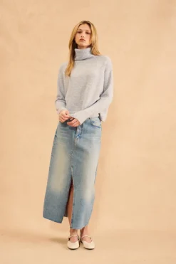 Emmett Sweater In Chambray