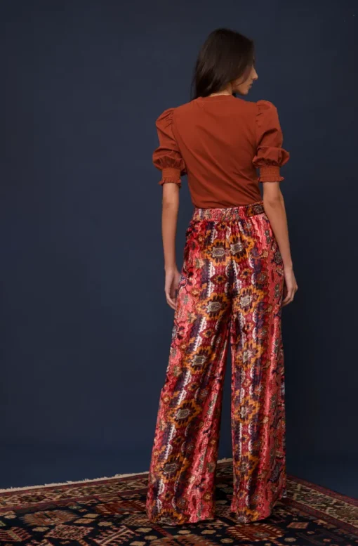 Esme Top In Terracotta