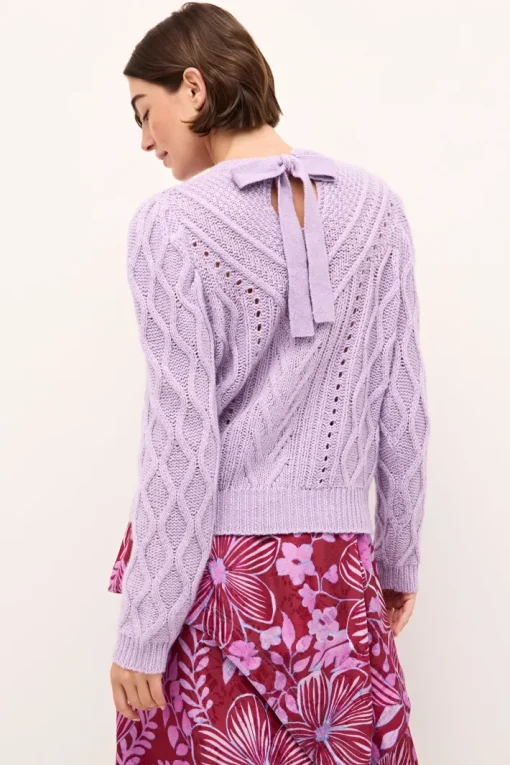 Felicia Sweater In Lavender