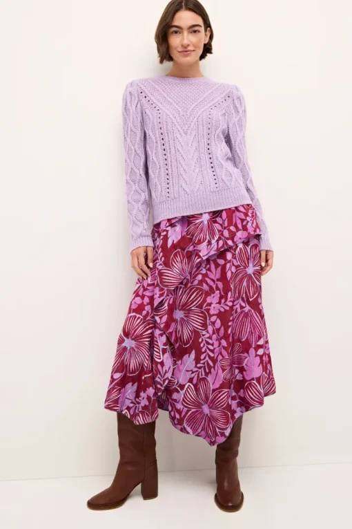 Felicia Sweater In Lavender