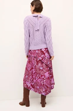 Felicia Sweater In Lavender