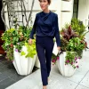 Germain Trousers In Navy *FINAL SALE*