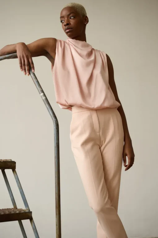 Germain Trousers In Winter Rose *FINAL SALE*