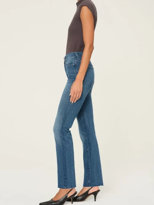 Halle Straight Leg Denim In Palm Springs
