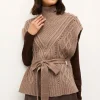 Hampton Knit Popover In Mocha
