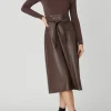 Jaden Dress In Chocolate Brown