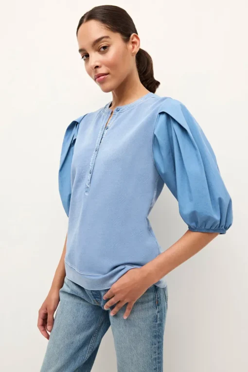 Kaison Top In Steel *FINAL SALE*