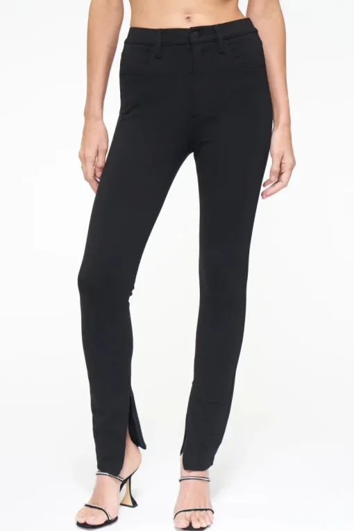 Kendall Zippered Detail Pants In Night Out