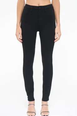 Kendall Zippered Detail Pants In Night Out