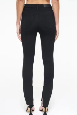 Kendall Zippered Detail Pants In Night Out