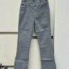 Kick Flare Jean In Dark Grey