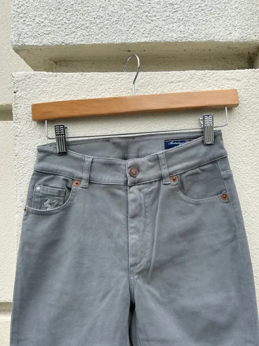 Kick Flare Jean In Dark Grey