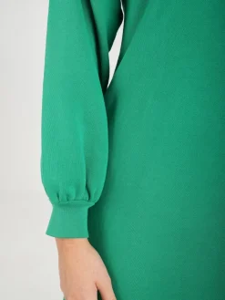 Lolli Pullover Dress In Jellybean French Terry