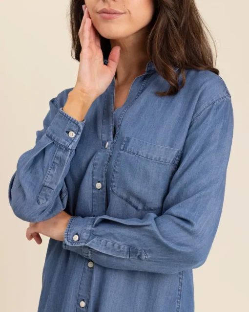 Louisiana Dress In Medium Wash