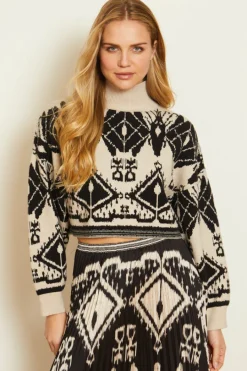 Maeva Sweater In Ikat Tapestry