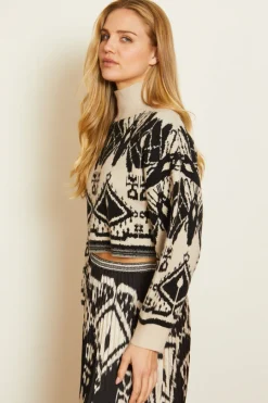Maeva Sweater In Ikat Tapestry