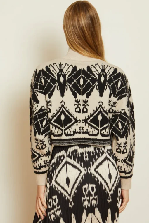 Maeva Sweater In Ikat Tapestry