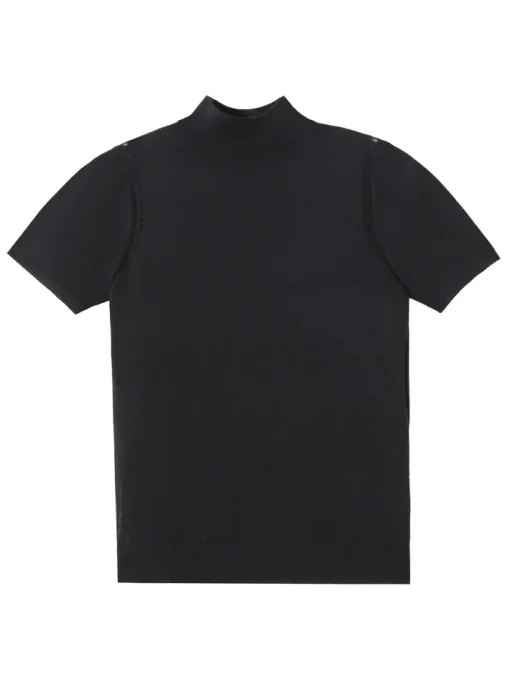 Marissa Cashmere Tee In Black