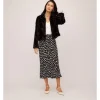 Mia Bias Skirt In Dot Print