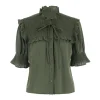 Nicolette Shirt In Olive *FINAL SALE*
