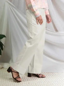 Parker Pant In White *FINAL SALE*