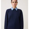 Pilgrimi Sweater In Bleu Nuit