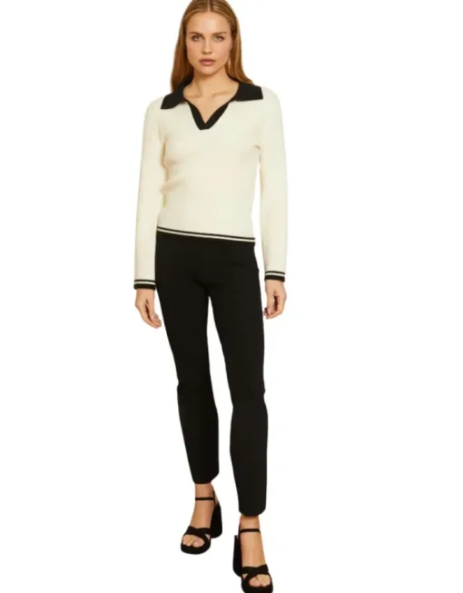 Santi Pointe Pant In Black