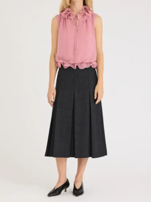 Sarita Top In Foxglove