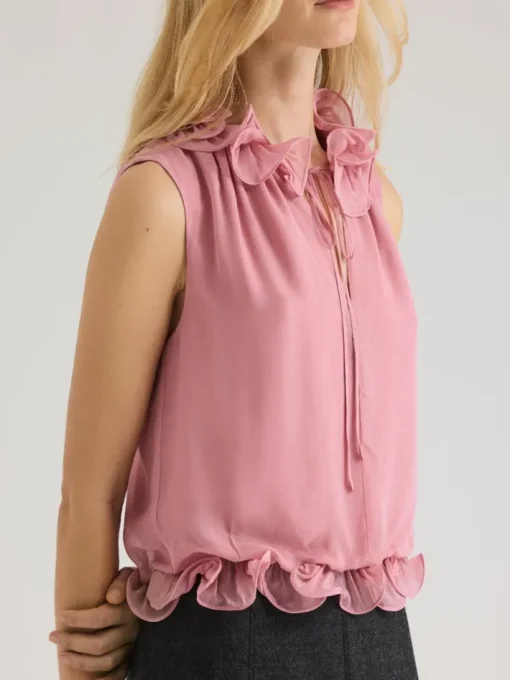 Sarita Top In Foxglove