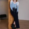 Solid Pencil Skirt In Black