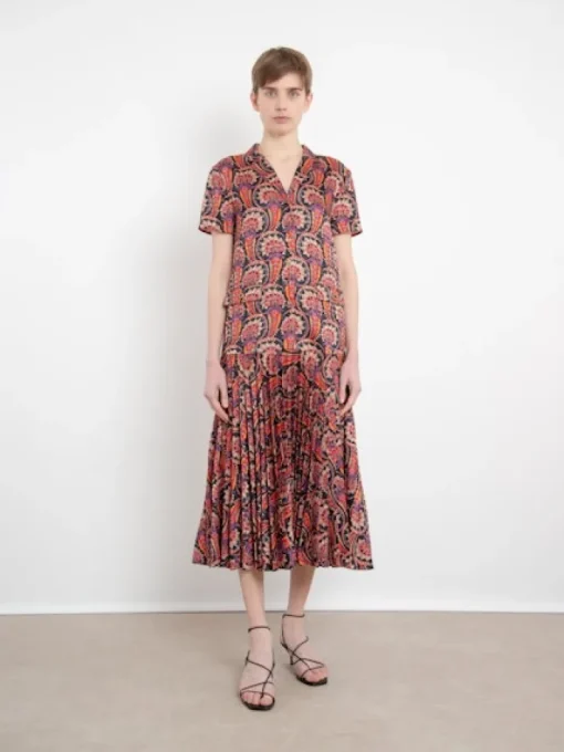 Sonia-C Dress In Gingko Midnight