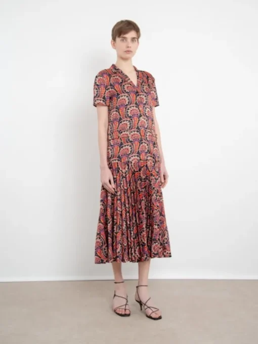 Sonia-C Dress In Gingko Midnight