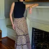 Surrey Midi Skirt In Mini Link