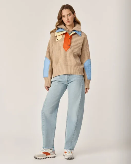 Taos Knit Sweatshirt In Oak