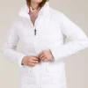 Tracker Puffer Coat In White