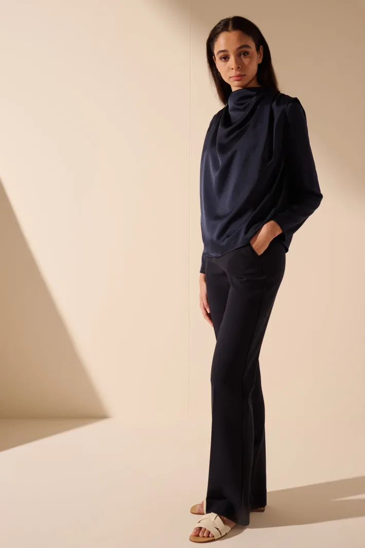 Tullah Top In Navy *FINAL SALE*