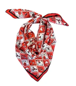 UGA Gameday Scarf In Red/Black