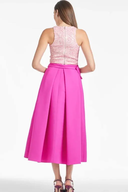 Whitley Skirt In Cerise